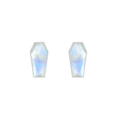 rainbow moonstone earrings